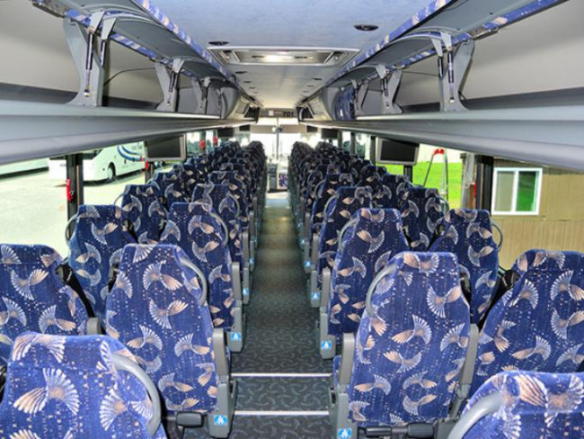 Ft Lauderdale Airport 55 Passenger Charter Bus 